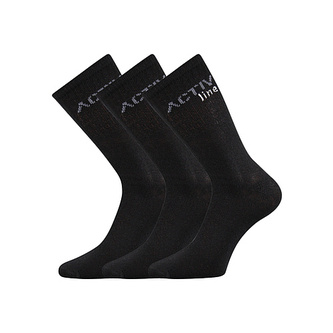 Boma® ponožky Spotlite 3pack černá 43-46 (29-31) 1 pack
