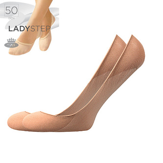 Lady B ťapky LADY step 50 DEN / 2 páry beige uni 1 ks