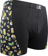 Pánské boxerky Lonka černé (Kamil pivo malé) M