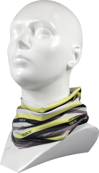 VoXX® Multifunkční návlek VoXX pruhy neon žlutá uni 1 ks