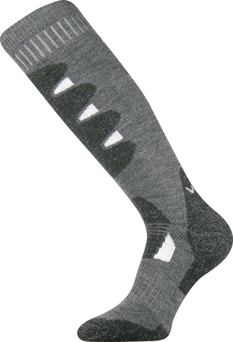 VoXX® podkolenky lyžařské Stabil světle šedá 43-46 (29-31) 1 pár