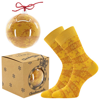 Lonka® ponožky Elfi zlatá 42-45 (28-30) 1 pár
