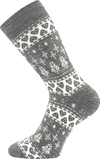 VoXX® ponožky Zimona šedá melé 39-42 (26-28) 1 pár