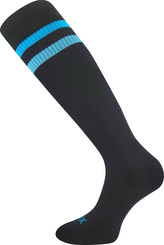 VoXX® podkolenky Retrana černá/tyrkysová 39-42 (26-28) 1 pár