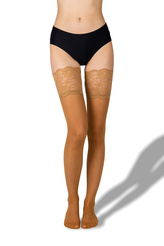 Lady B samodržící punčochy PASSION hold-ups 20 opal L/175-185 1 pár