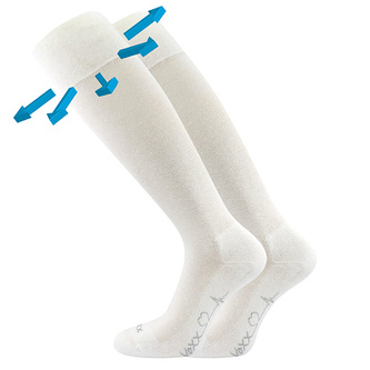 VoXX® podkolenky Medi knee bílá 35-38 (23-25) 1 pár