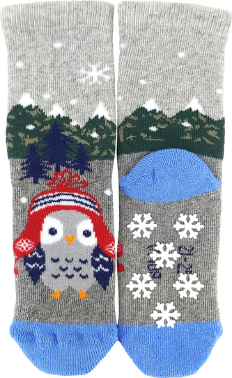 Boma® ponožky Huhik ABS modrá 18-20 (12-14) 1 pár