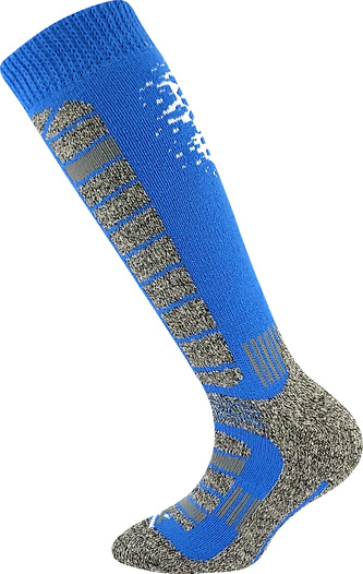 VoXX® podkolenky lyžařské Carving dětské modrá 25-29 (17-19) 1 pár