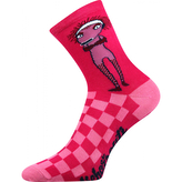 Dětské ponožky Boma růžové (Lichožrouti-Žiletka) 27/32