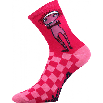 Dětské ponožky Boma růžové (Lichožrouti-Žiletka) 27/32