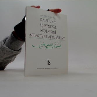 Kapitoly ze syntaxe moderní spisovné arabštiny