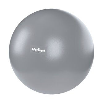 Rehabilitační pilates míč REBEL ACTIVE RBA-3103-GY 25 cm šedý