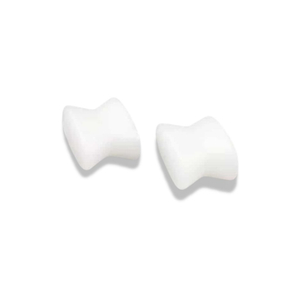 Gelový separátor prstů ZBCH 1 pár - průhledný, S