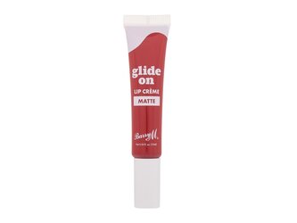 Barry M Glide On Rtěnka Lip Creme 10 ml Sizzling Red Matte pro ženy