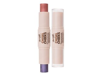Barry M Chisel Cheeks Rozjasňovač Highlighter Cream Duo 6,3 g Lilac/Pink pro ženy