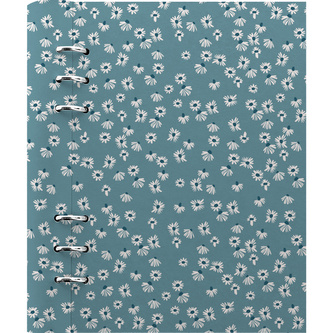 Filofax, Zápisník Clipbook Daisy teal, A5, teal/pastel. zelená