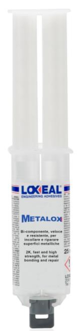 LOXEAL METALOX dvojkartuš 50ml  (1x lepidlo + 1x B špička)