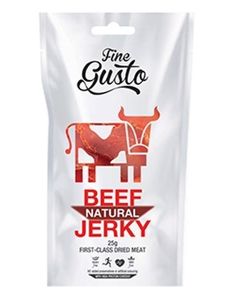 Fine Gusto Sušené hovězí maso - natural 25 g