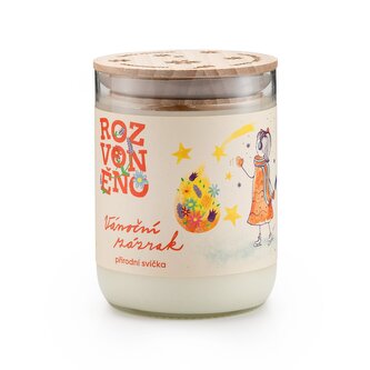 Rozvoněno Vonná svíčka - Vánoční zázrak 300 ml - s perníkovým kořením