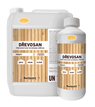 Bochemit Dřevosan PROFI hnědý 1kg