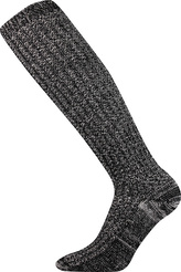 Boma® podkolenky Ještěd černé melé 43-45 (29-30) 1 pár