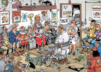 JUMBO Puzzle JvH Kdo je další? 500 dílků