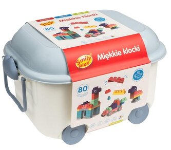 Klocki miękkie 80el Klocki miękkie 80el