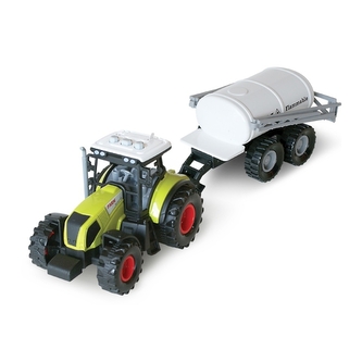 Traktor s cisternou se zvukem