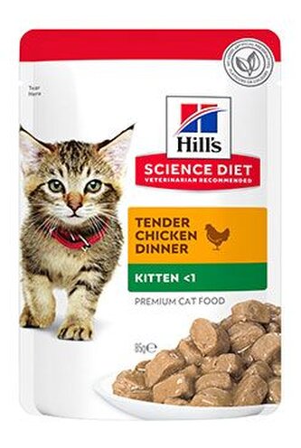 Hill's Fel. SP Kitten Chicken kapsa 12x85g