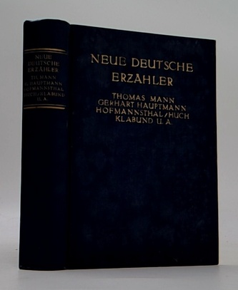 Neue Deutsche Erzahler- Thomas Mann..