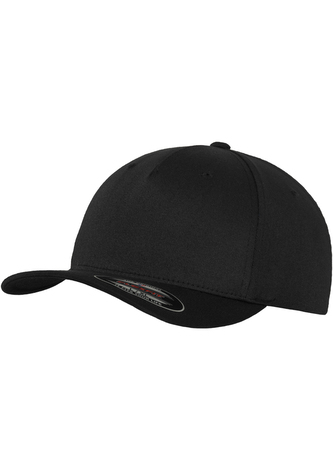 Kšiltovka Flexfit 5 Panel - černá, S/M