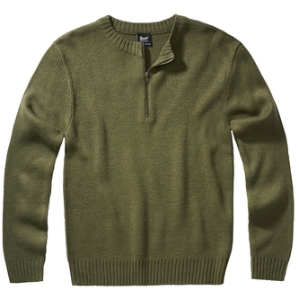 Svetr Brandit Armee Pullover - olivový, S