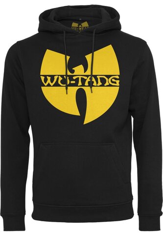 Mikina s kapucí Wu-Wear Logo Hoody - černá, M