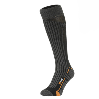 Podkolenky M-Tac Coolmax 75 % Long - černé-šedé, 43-46