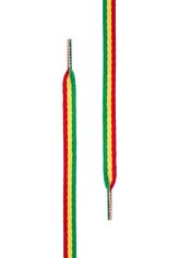 Tkaničky do bot Tubelaces Flat Rasta - barevné, 120