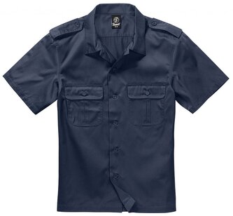 Košile Brandit US Hemd 1/2 - navy, 3XL Košile Brandit US Hemd 1/2 - navy, 3XL