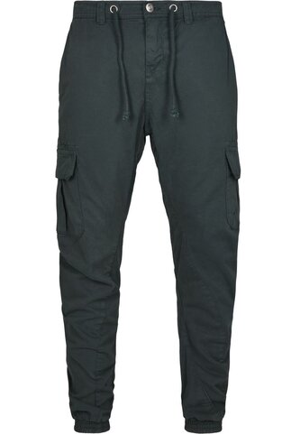Kalhoty Urban Classics Cargo Jogging - zelené, 3XL