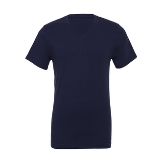 Tričko Bella Jersey V-Neck - navy, M