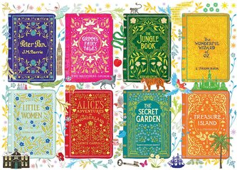 GIBSONS Puzzle Obaly klasických knih 1000 dílků