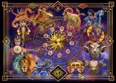 BLUEBIRD Puzzle Mapa zvěrokruhu 1500 dílků