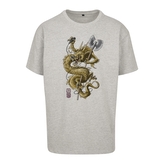 Triko Wu-Wear Dragon Tee - šedé, XL