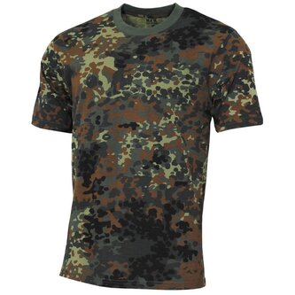 Triko s krátkým rukávem MFH Street - flecktarn, 3XL