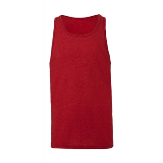 Nátělník Bella Jersey Tank - červený, XS