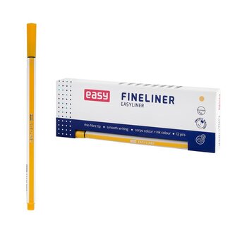 EASY EASYLINER Liner, 0,4 mm, 12 ks v balení, žlutý