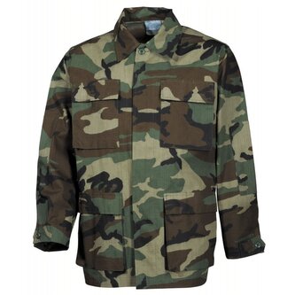 Blůza polní MFH US BDU - woodland, 3XL