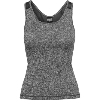 Tílko dámské Urban Classics Melange Trainings - šedé, XL