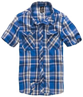Košile pánská Brandit Roadstar 1/2 - modrá, XL Košile pánská Brandit Roadstar 1/2 - modrá, XL