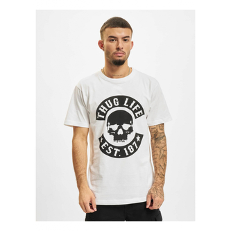 Tričko Thug Life Skull Logo - bílé, L