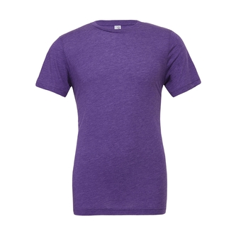 Tričko Bella Triblend Crew Men - fialové, L