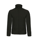 Mikina pánská B&C Micro Fleece - černá, XS